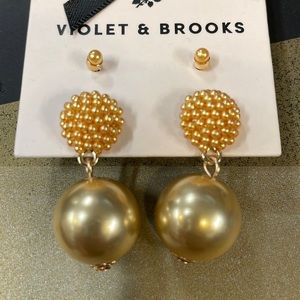 Champagne Bauble Earrings